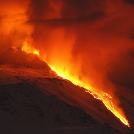 Aktivizējies Eiropas aktīvākais vulkāns Etna