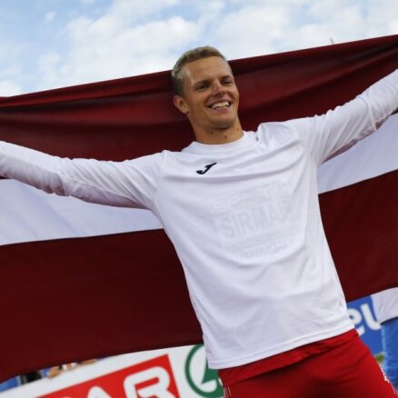 Латвийский легкоатлет Зигисмунд Сирмайс сенсационно выиграл чемпионат Европы
