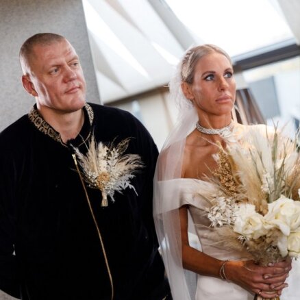 Foto: Kaspara un Olgas Kambalu šikās kāzas