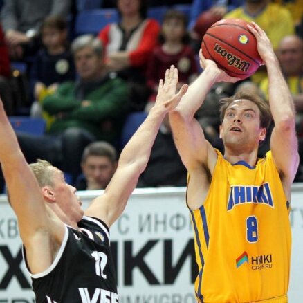 Под руководством нового тренера флагман латвийского баскетбола дал бой в Химках