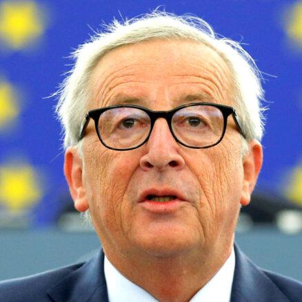 'Eiropa ir koks, ko stādām mazbērniem,' Junkers atskaitās par EK paveikto. Tiešraides arhīvs