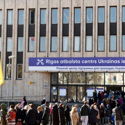 В городах Латвии находятся уже более 25 тысяч украинских беженцев