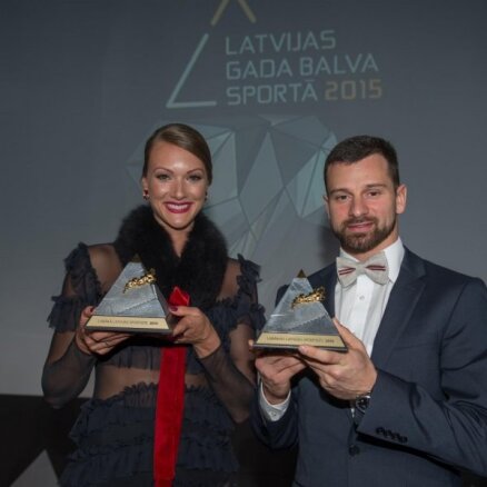 Martins Dukurs un Ikauniece-Admidiņa - 2015. gada Latvijas labākie sportisti