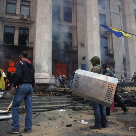 Одесса: в побоище и пожаре погибли 46 человек
