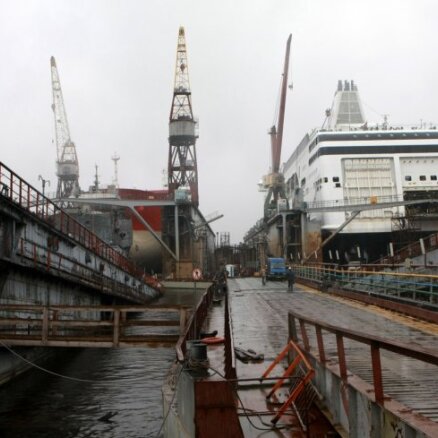 'Rīgas kuģu būvētavā' Latvijas kuģu īpašnieki remontu veic reti