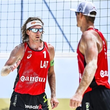 Samoilovs/Šmēdiņš izcīna ceturto vietu 'King of the Court' turnīrā