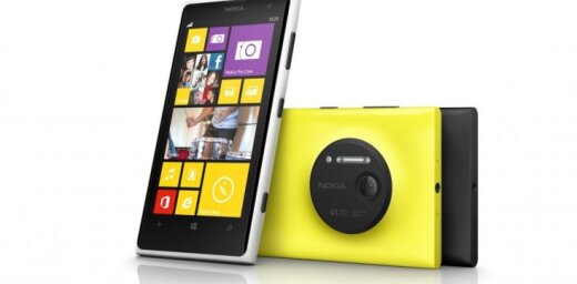'Nokia Lumia 1020' viedtālrunis ar 41 megapikseļa kameru