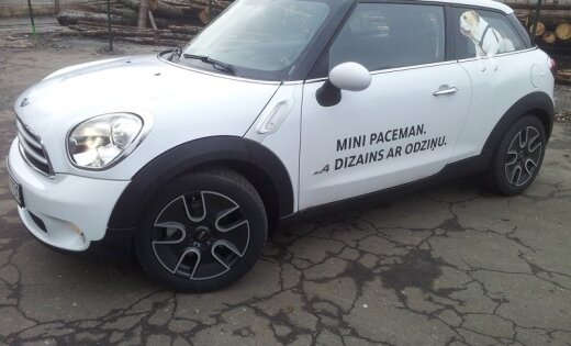 Тест-Драйв Mini Paceman. Кроссовер или купе?