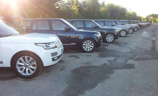 Range Rover Morocco hotel