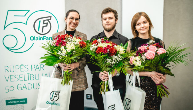 Iepazīstieties: šī gada 'Olainfarm' Izcilības stipendijas ieguvēji