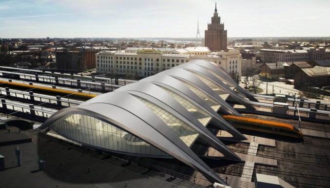 Окрестности вокзала в Риге перестроят под Rail Baltica: что изменится