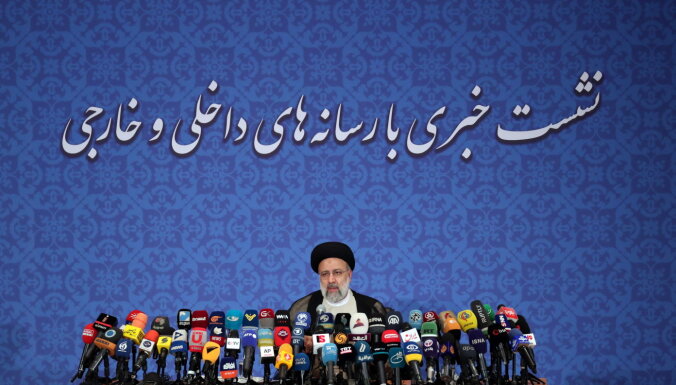 Irānas jaunais prezidents šobrīd nesaredz iespēju tikties ar Baidenu