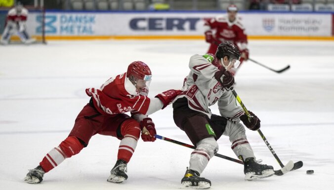 Сборная Латвии стала второй на турнире в Дании после поражения от хозяев