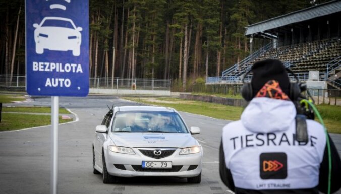 Latvijā veidos starptautisku bezpilota auto izmēģinājumu trasi