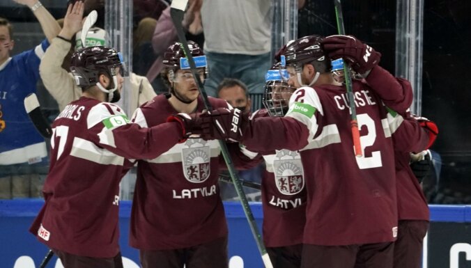 ФОТО, ВИДЕО: Как сборная Латвии одолела сборную Австрию в серии буллитов