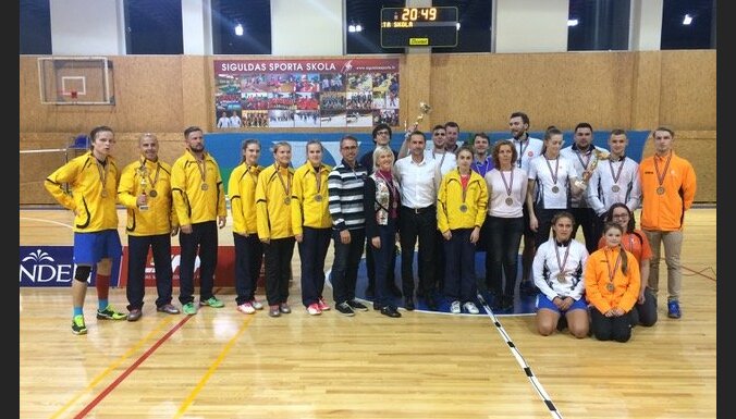 Siguldas badmintonisti atkārtoti uzvar Latvijas čempionātā klubu komandām