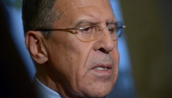 Lavrovs piedraud ar triecieniem pa 'punktiem' Ukrainā; Ukraina gatava uzbrukumus atvairīt