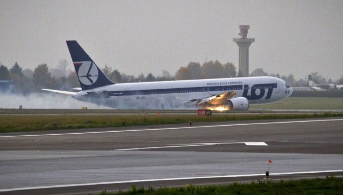 Polijā avārijas nosēšanos veic lidmašīna 'Boeing - 767' ar 230 cilvēkiem