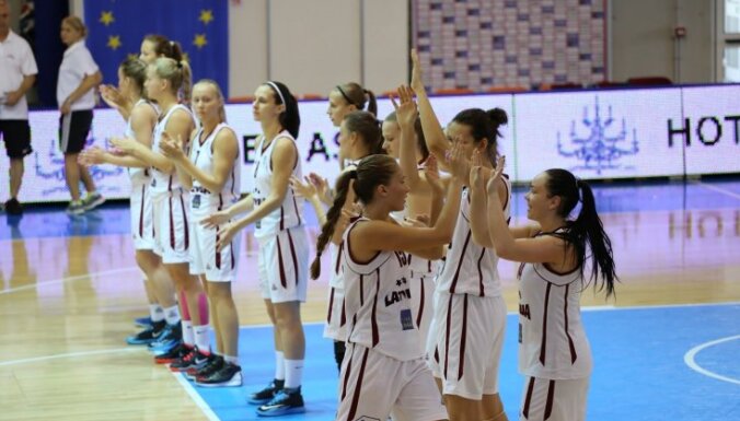 Latvijas U-20 basketbolistes izcīna piekto vietu Eiropas čempionātā