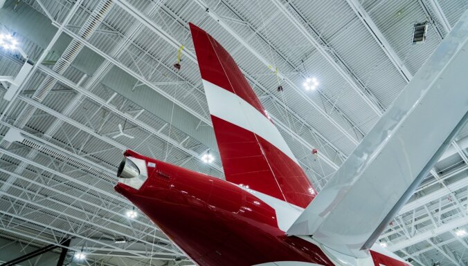 'airBaltic' Kanādā prezentē savu četrdesmito 'Airbus 220-300' lidmašīnu