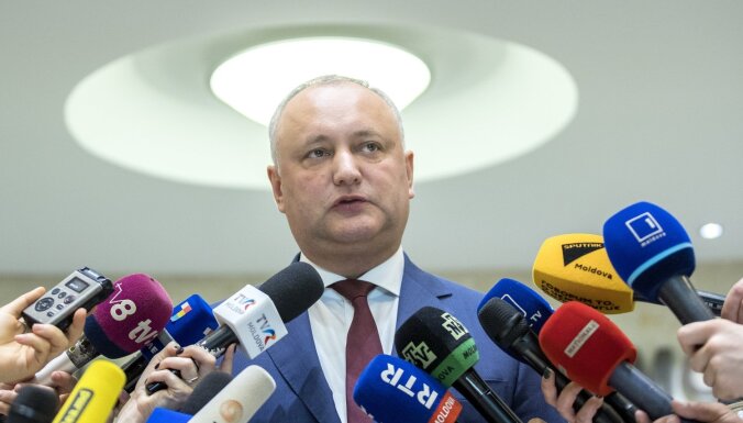 Молдавские власти задержали бывшего президента страны Игоря Додона