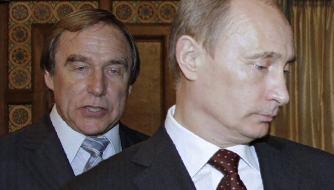 Друзья Путина Ролдугины часто гостят в Риге и руководят бюро "Газпрома" в Межапарке
