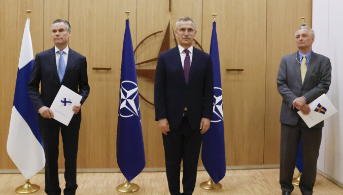 Швеция и Финляндия подали заявки на вступление в НАТО