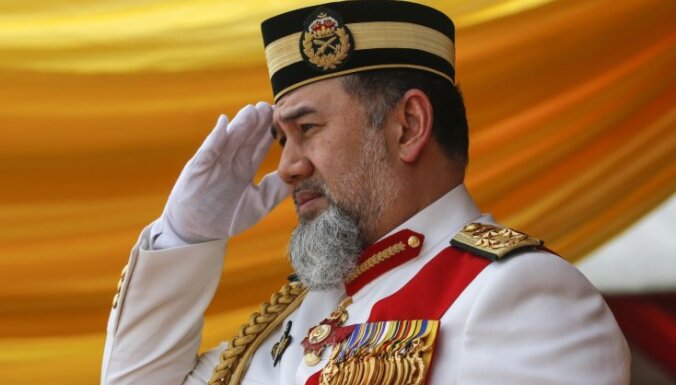 Malaizijas karalis atsakās no troņa