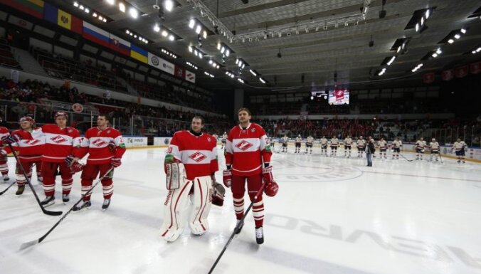 Maskavas 'Spartak' sasniedz KHL antirekordu