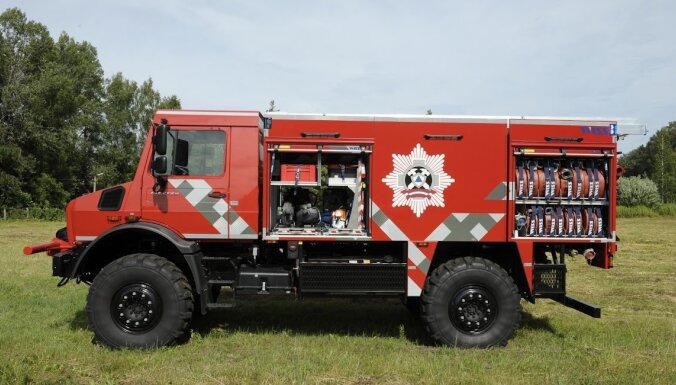 Пожарно-спасательная служба получила новые машины