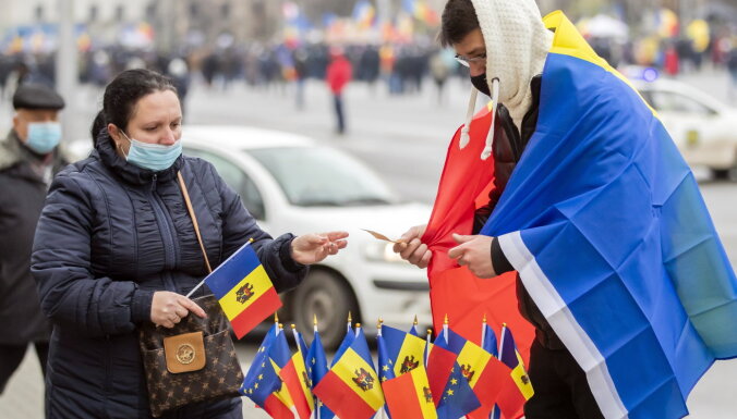 Moldovas parlaments atbalsta jēdziena 'rumāņu valoda' ieviešanu oficiālajos dokumentos