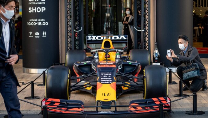 'Red Bull' un 'Honda' F-1 pagarina sadarbības līgumu