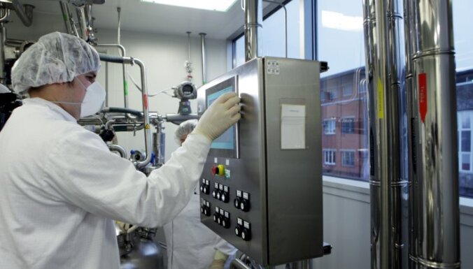 'Grindeks' gatavo zāļu formu ražošanā plāno ieguldīt 2,43 miljonus eiro