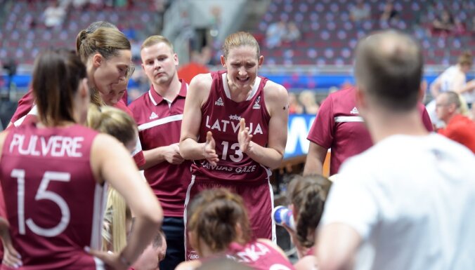 Latvijas basketbolistēm 'Eurobasket' svarīga cīņa - pret Ukrainu