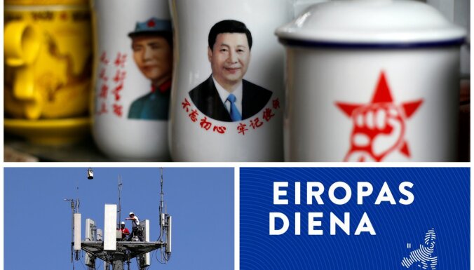 'Eiropas diena': Vācijas lobijs draudzībai ar Ķīnu un 5G potenciālā atkarība