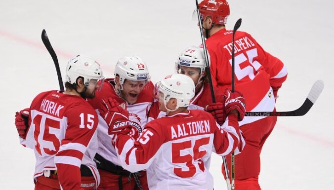 Ice hockey. KHL. Spartak vs. Vityaz