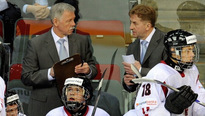 Jaunais Latvijas hokeja izlases treneris: kādam jau tas darbs jādara