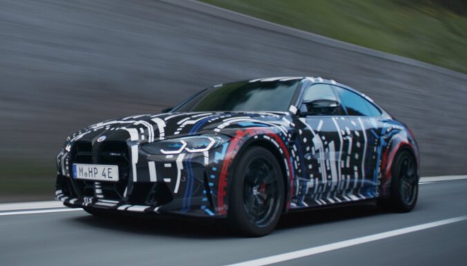 BMW sporta nodaļa 'M' izsludinājusi savu pirmo elektromobili