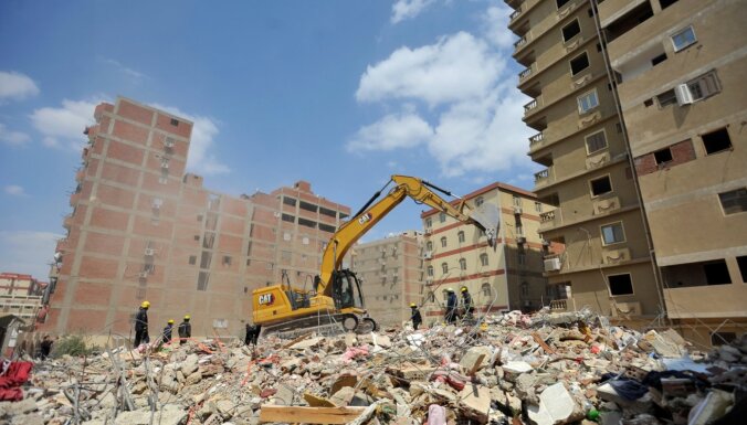 Kairā sabrūk dzīvojamā ēka, 23 bojāgājušie