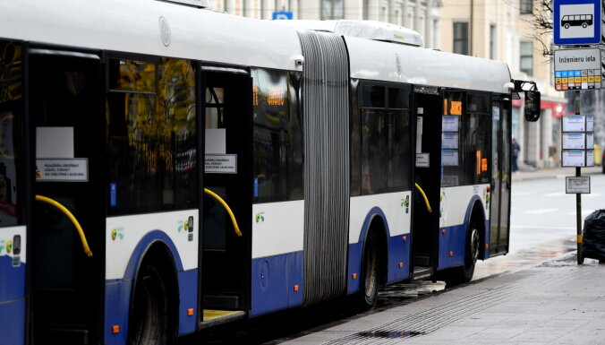 В Риге ходят с опозданием автобусы 15, 21 и 31 маршрута