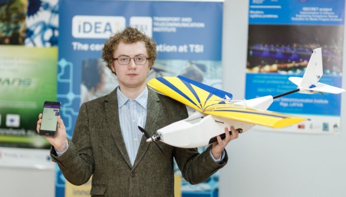 TSI studentu radīta zemu izmaksu dronu sistēma ieinteresē lielu telekomunikāciju uzņēmumu
