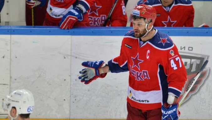 Radulovs un Mozjakins nosaukti par KHL Zvaigžņu spēles konferenču komandu kapteiņiem