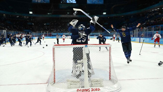 Сборная Финляндии по хоккею обыграла россиян и впервые стала олимпийским чемпионом