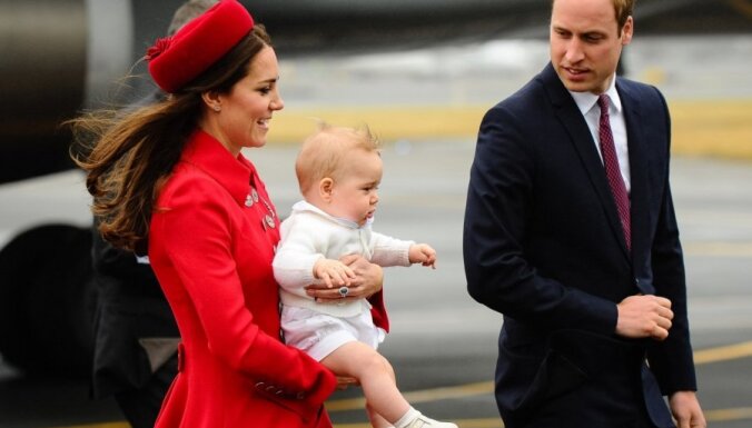 Уильям, Кейт и принц Джордж прибыли в Новую Зеландию