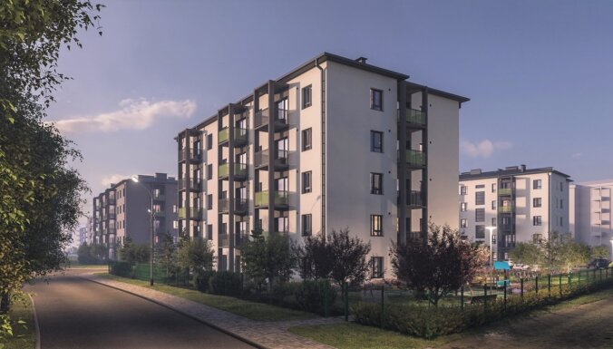 Ekspluatācijā nodotas divas projekta 'Dreilinga mājas' daudzdzīvokļu ēkas