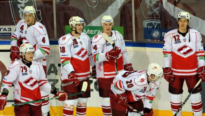 Maskavas 'Spartak' var pamest KHL un pāriet uz VHL