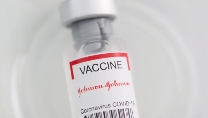 Covid-19: Iedzīvotāji var pieteikties vakcinācijai ar 'Johnson & Johnson' ražoto poti