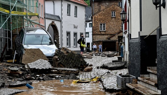 Названа сумма ущерба от разрушительного наводнения в Германии