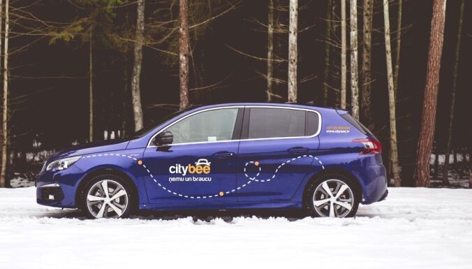 CityBee запустит в Латвии сотни новых автомобилей для каршеринга