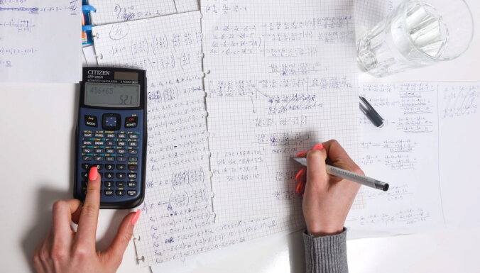 Латвийские школьники показали худший результат экзамена по математике за 10 лет